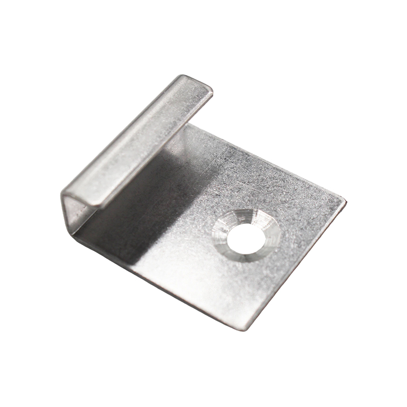 Clip in acciaio inossidabile per decking composito