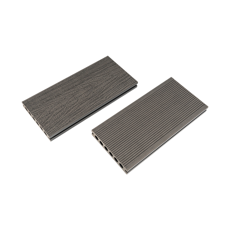 Ponte esterno per decking composito in rilievo 3D cavo