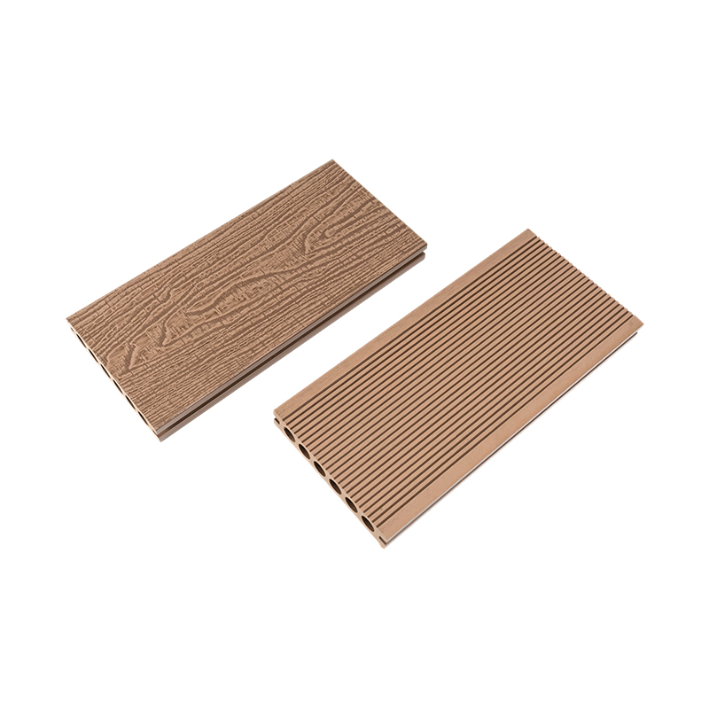 Ponte esterno per decking composito in rilievo 3D cavo