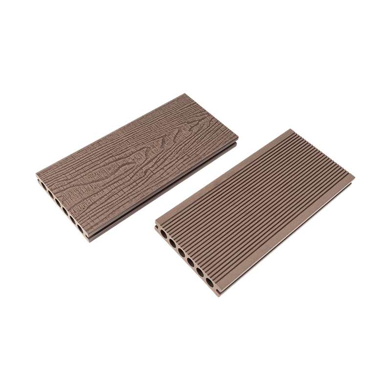 Ponte esterno per decking composito in rilievo 3D cavo