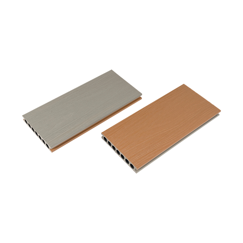 Pannello per decking composito a coestrusione a doppio colore cavo WPC