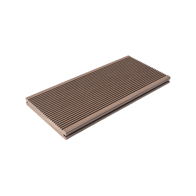 Pannello per pavimentazione composita in plastica di legno massiccio per decking WPC